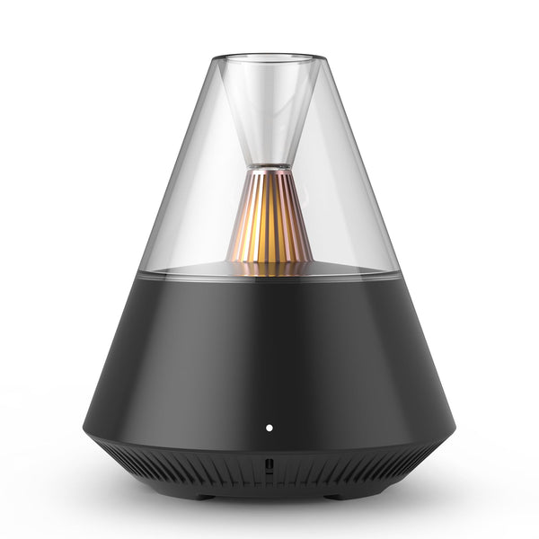 Essential Oil Diffuser, Modern Style Aroma Diffusers with Candle Light Remote Control, USB Powered 150Ml Ultrasonic Cool Mist Aromatherapy for