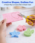 Temede 12-Count Cellulose Sponges, Non-Scratch Kitchen Sponges for Dish,Colorful Compressed Dish Scrubber Sponge for Household,Cookware,Bathroom