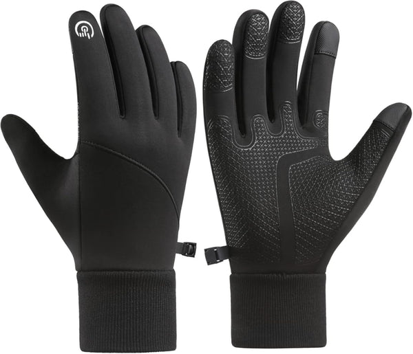 Winter Gloves for Men & Women - Touch Screen, Warm & Waterproof, Running, Cycling & Driving Gloves