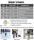 Winter Gloves for Men & Women - Touch Screen, Warm & Waterproof, Running, Cycling & Driving Gloves