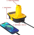 DM18D Converter for Dewalt 18V to 20V Battery Adapter,For Milwaukee M18 18V Batteries Adapter, Convert to Dc9096,Fit for Dewalt 18V XRP Ni-Cad