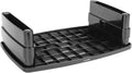 Amazon Basics Height Adjustable Monitor Stand Riser with Storage Organizer, Multifunctional Desk Accessories for Reduced Neck Strain - Fits