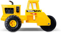 Tonka Steel Classics - Steam Roller - Made with Steel, Yellow Toy Truck, Boys and Girls, Toddlers Ages 3+, Big Construction Truck, Birthday Gift,