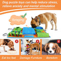 Vivifying Snuffle Mat for Dogs, Interactive Dog Puzzle Toy for Boredom and Mental Stimulation, Enrichment Feeding Game Sniff Mat Helps Slow Eating