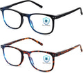 Blue Light Blocking Glasses, Blue Blocker Computer Glasses for Men Women, anti Glare 400 UV & Eye Strain Fake Square Glasses