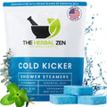 Cold Kicker Shower Steamers Aromatherapy, Eucalyptus Shower Steamer, Shower Bombs Made in the USA, Menthol Shower Steamer, Self Care Gifts,