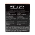 Palladio Dual Wet and Dry Foundation with Sponge and Mirror, Squalane Infused, Apply Wet for Maximum Coverage or Dry for Light Finishing and