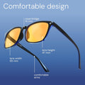 Dreamgaze 99.9% Blue Light Blocking Glasses for Better Sleep - anti Blue Light Glasses Men - Premium Computer Gaming Glasses