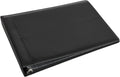 7-Ring Business Check Binder for Checkbooks Organization, Financial Records, Personal and Corporate Use, Black Faux Leather Folder for 600 Checks