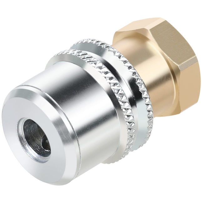 Hromee Lock on Air Chuck, Heavy Duty Closed Flow Tire Chuck, 1/4" FNPT for Tire Inflator and Standard Bore Valve Stem Qu