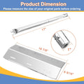 Repair Kit Replacement for Ducane 3 Burner 3100, 3200, 3400, 30400040, DUCHD1, 30500048, 30500602, DUCHP1 Gas Grill Stainless Steel Grill Burner