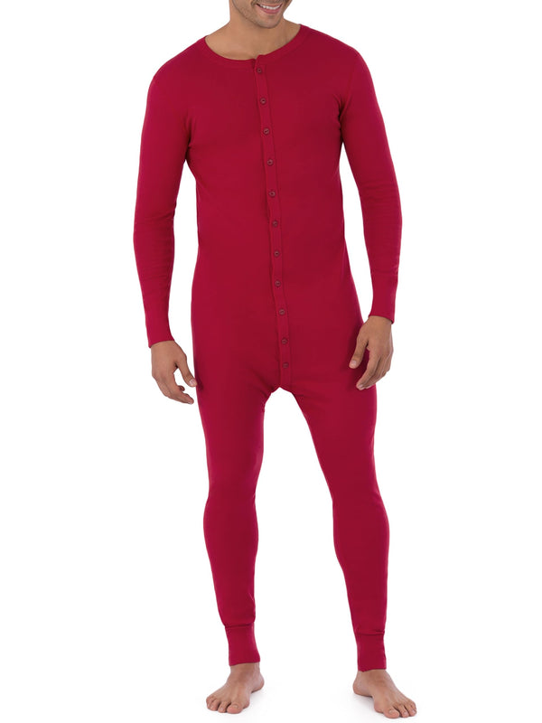 Fruit of the Loom Mens Premium Thermal Union Suit