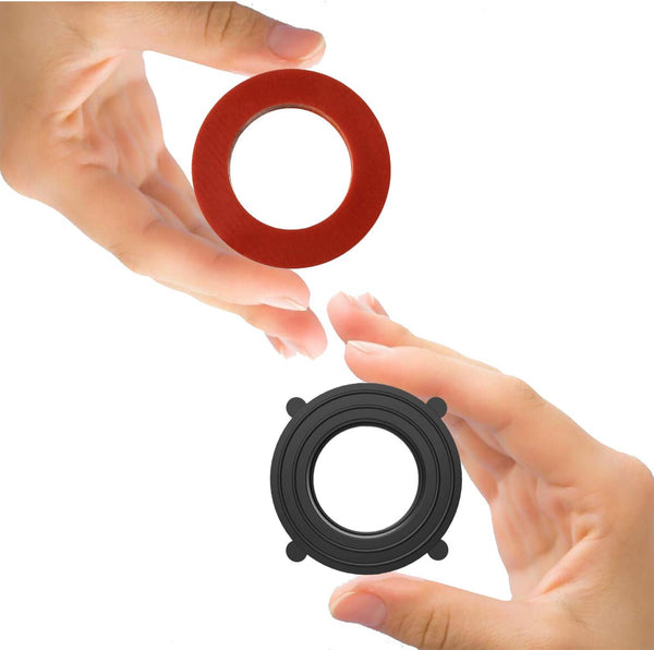 Garden Hose Washer Heavy Duty Rubber Washer Seals Fit All Standard 3/4 Inch Garden Hose and Water Faucet Fittings,32Packs