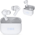 Beleth New Earset Pro1 In-Ear Bluetooth TWS Headphones, Medium Size, White - Includes Cable, Eartips, and Manual