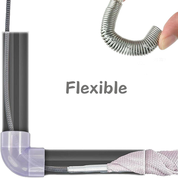 Drain Snake,61 Inch Flexible Grabber Claw Pick up Reacher Tool,Drain Clog Remover - Gutter Cleaning Tools for Home Sink, Bathroom Tub,Drain,