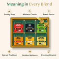 VAHDAM, Assorted Tea Gift Set (6 Varieties, 36 Tea Bags) - Variety Pack - Black, Green, Chai and Herbal Tea Sampler | Gifts Set for Lovers | Gifts