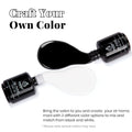 Beetles Gel Polish White Gel Polish and Black Gel Polish Kit 2 Pcs 15Ml Black and White Gel Nail Polish Soak off Led French Nail Art Manicure