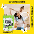 Molly'S Suds Dishwasher Pods | Clean Dishwasher Detergent, Cuts Grease & Rinses Clean (Residue-Free) for Sparkling Dishes | 60 Auto-Release Tabs