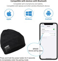 Bluetooth Beanie, HD Stereo, Built-In Mic, Men'S/Women'S Christmas Electronic Gifts