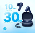 Soundcore by Anker P20I True Wireless Earbuds, 10Mm Drivers with Big Bass, Bluetooth 5.3, 30H Long Playtime, Water-Resistant, 2 Mics for AI Clear