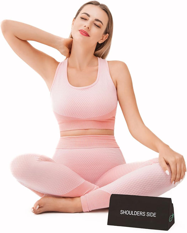 Cervical Orthotic Traction Block, Firm, FSA/HSA Eligible, Spinal & Neck Alignment, Cervical Traction Device & Neck Stretcher