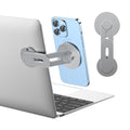 Magnetic Phone Holder for Laptop for Magsafe for Iphone 16/15/14/13/12 & All Phones, 180Â°Adjustable Phone Side Mount for Computer Monitor for