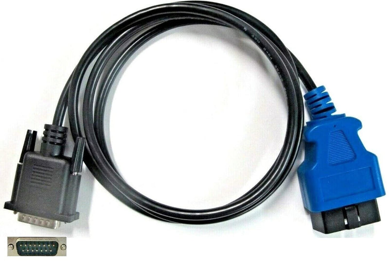 OBD-II OBD2 Cable for Older NEXIQ1 with 15-Pin Male Adapter Cable Fits NEXIQ USB Link1 (1St Generation) 125032 P/N 448013 or 441013 for Isuzu Hino