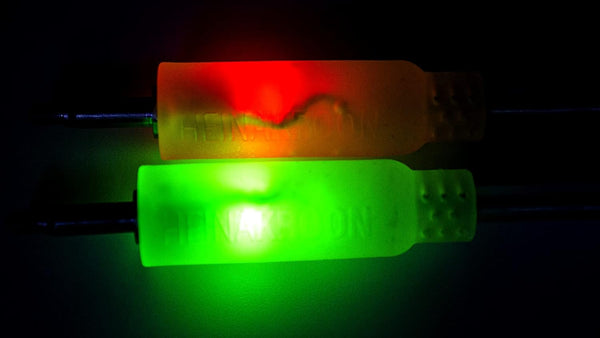 LED CV Patch Cables Eurorack Modular Test Leads, 5-Pack (23.6"), Transparent
