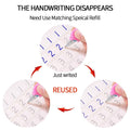 4 Pc Magic Grooved Writing Practice for Kids -Reusable Handwriting Practice Book,Magic Copybooks for Kids,Grooved Writing Books for Kids 3-5
