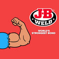 J-B Weld 50133 Plastic Bonder Structural Adhesive Syringe - Tan - 25 Ml