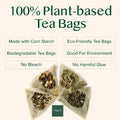 VAHDAM, Assorted Tea Sampler (15 Different Variety in Individually Wrapped Pyramid Tea Bags) Long Leaf Premium Teas I Teas Gift Set I Ideas for