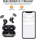 X9 Wireless Earbuds Bluetooth 5.3 Headphones Waterproof Stereo Earphones in Ear Touch Control with Microphone Headset with Deep Bass for Sport,