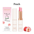 6 Pcs/Set Peach Aloe Vera Strawberry Blueberry Avocado Grape Jelly Lipstick Set Temperature Change Moisturizer Flower Lip Stick Long Lasting