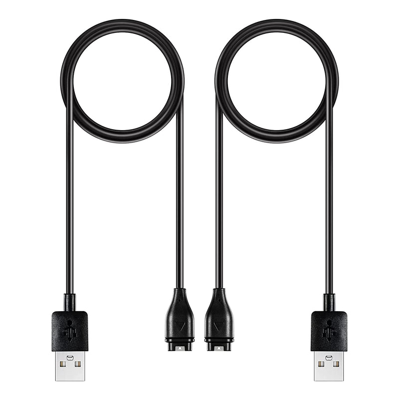 AWINNER Compatible for Garmin Watch Charger Cable (2 Pack)