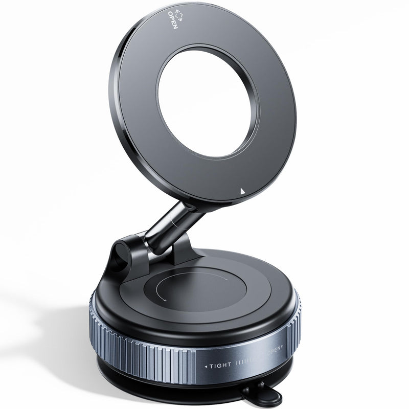 2026 Upgraded Vacuum Magnetic Car Phone Holder 360Â° Reinforced 96LBS Ultra Suction Cup Phone Mount for Magsafe Cell Phone Holders for Your