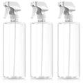 Bar5F Plastic Spray Bottles with Mixor Trigger, 32 Oz | Professional, Leak Proof, Empty, Adjustable Fine to Powerful Sprayer, Refillable | Water