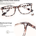 Blue Light Glasses for Woman Men | 99% Blue Light Blocking Glasses | Computer Glassess | Night Driving | Gaming | TV Phone Screen Reader Square