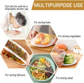 200PCS Bowl Covers Bread Proofing with Storage Bags, Fits Bowls up to 12", Plastic Wrap for Food Plastic Bowl Covers Elastic Reusable Plate Covers