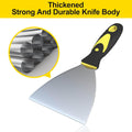 5Pcs Putty Knife, Set, 1" 2" 3" 4" 5" Scraper, Spackle Knife, Paint Scraper, Scraper Tool, No Rusting, Perfect for Repairing Drywall, Removing