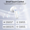 Wireless Earbuds, Bluetooth 5.4 Headphones in Ear Buds, Hifi Stereo Wireless Earphones with 4 ENC Noise Cancelling Mics, 40H Headphones with IP7