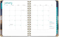 HARDCOVER 2025 Planner, 5.5"X8": 14 Months (November 2024 - December 2025), Daily Weekly Monthly Planner, Yearly Agenda, Bookmark, Pocket Folder