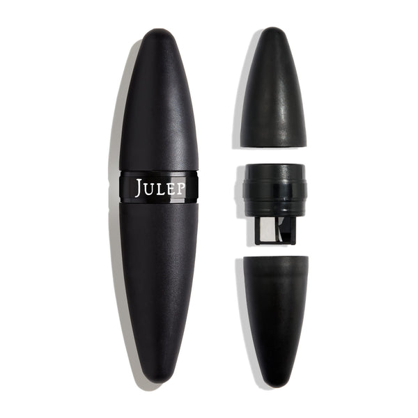Julep Cosmetic Makeup Pencil Sharpener - Eyeliner, Lip Liner and Eyebrow Pencils - Compact Travel Friendly - Easy to Clean - Universal Sharpener
