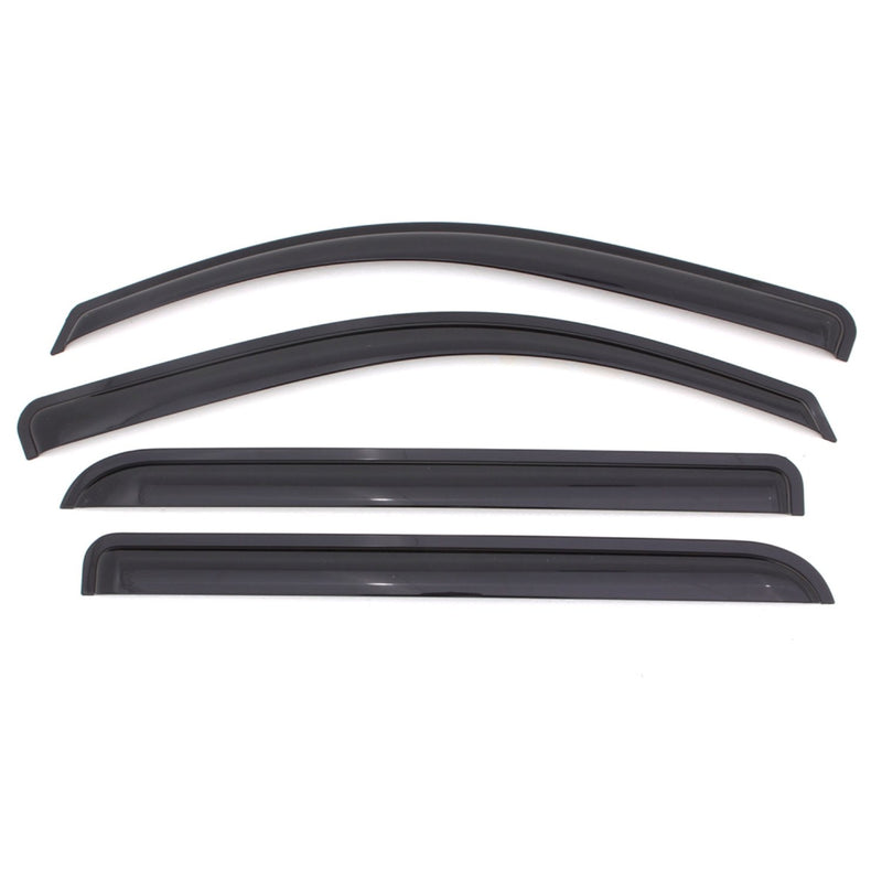 Auto Ventshade [AVS] outside Mount Rain Guards for 2010 - 2017 GMC Terrain | Window Vent Visors, 4 Pcs. - Smoke | 94167