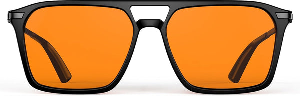 Goiteia Blue Light Blocking Glasses-Orange/Pink/Red Blue Light Glasses for Men Women, Easier Sleep and Migraine Relief