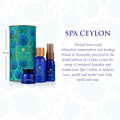 SPA CEYLON Peace Wellness Trio Set | Spa Essentials | Body Care | Ayurvedic | Natural Ingredients | Pampering Kit | Gifting