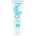 Hello Antiplaque and Whitening Fluoride Free Toothpaste, Whitening Toothpaste with Coconut Oil and Tea Tree Oil, Helps Whiten Teeth, Natural