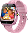 Kids Smart Watch Gift for Girls Age 5-12, 32 Games HD Touch Screen Watches with Video Camera Music Player Pedometer Flashlight 12/24 Hr