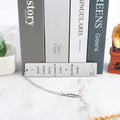 Metal Bookmark Gift, 'I Don'T Watch Porn. I Read It like a Fucking Lady' Stainless Steel Leaf Pendant Book Mark with Box for Women, Men, Friends,