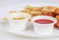 Golden Apple, 2oz-100ct Portion cups. Compostable Sugarcane/Bagasse. Biodegradable. Sample food cops.