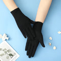 Women'S Summer-Sun-Protection-Cycling-Gloves Touchscreen Full Finger Driving Gloves Outdoor UPF 50+ Protection